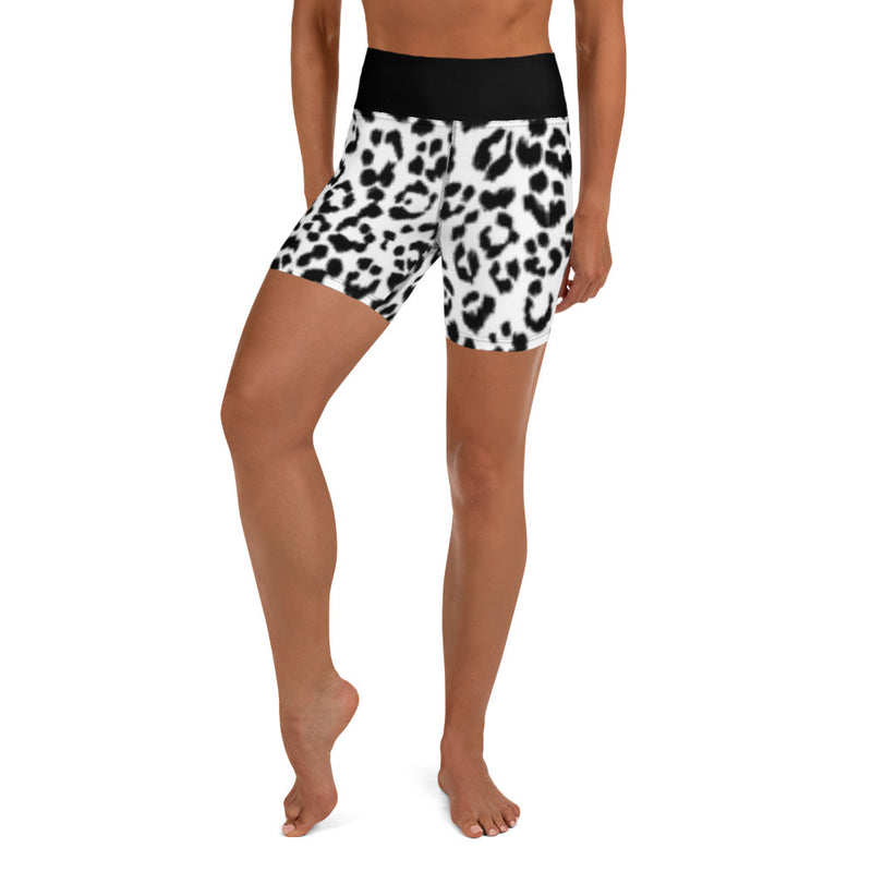 Cheetah Yoga Shorts