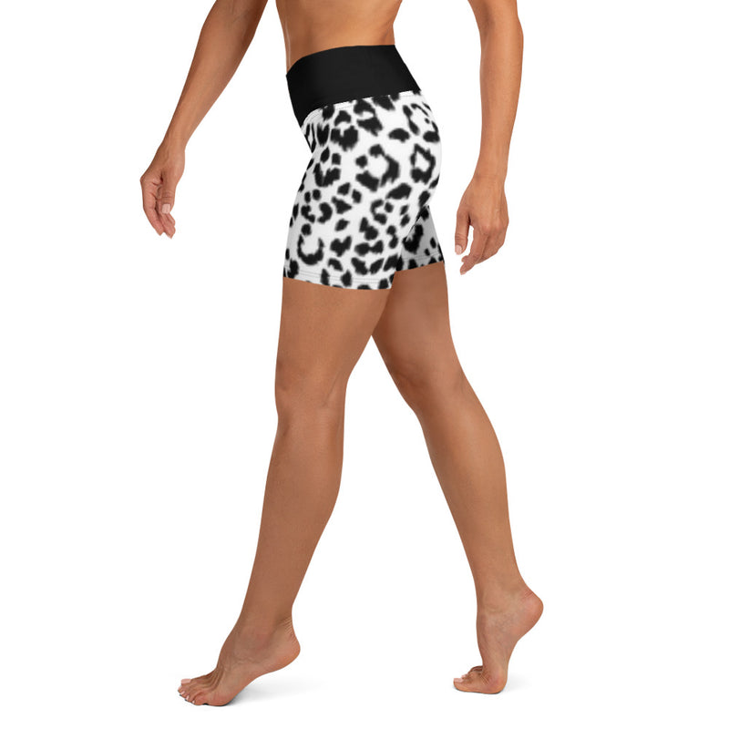 Cheetah Yoga Shorts