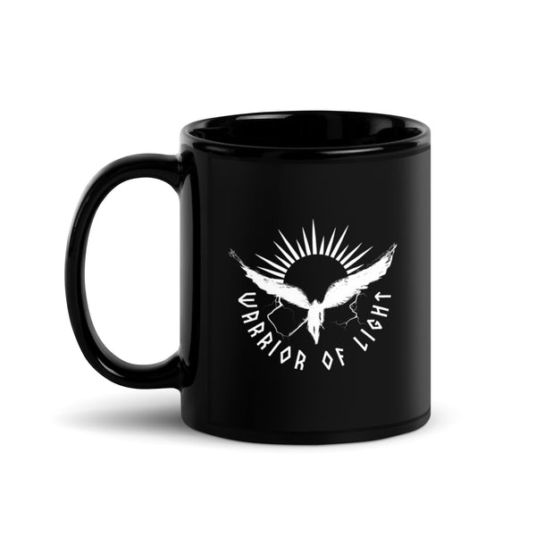 warrior of light coffee mug