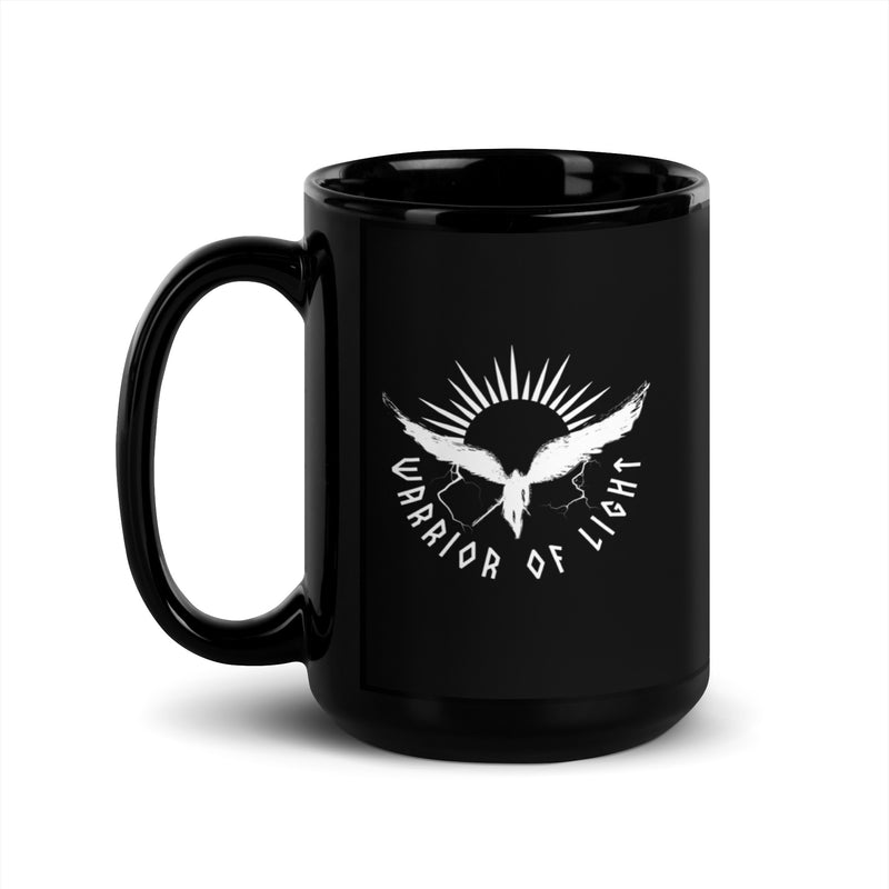 warrior of light coffee mug