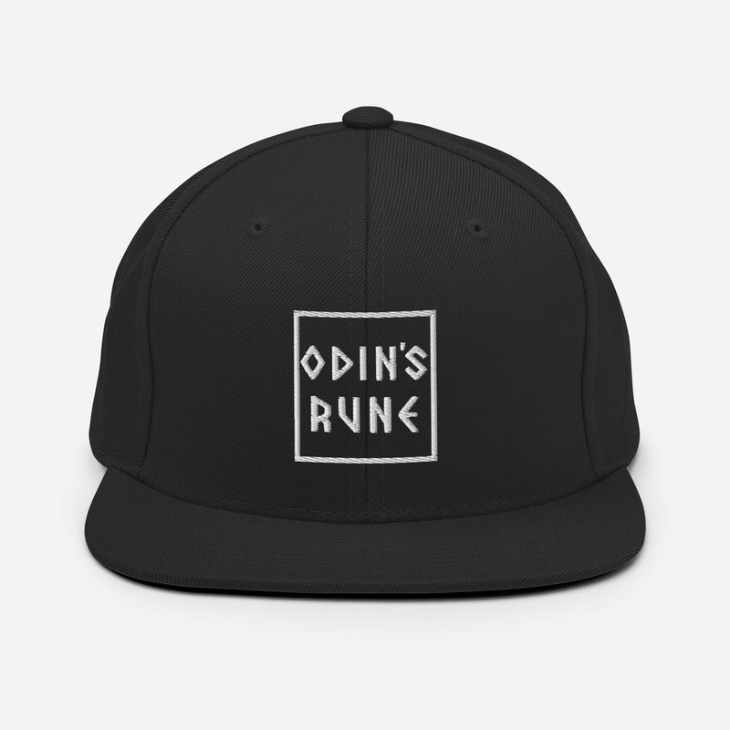 odins rune snapback hat