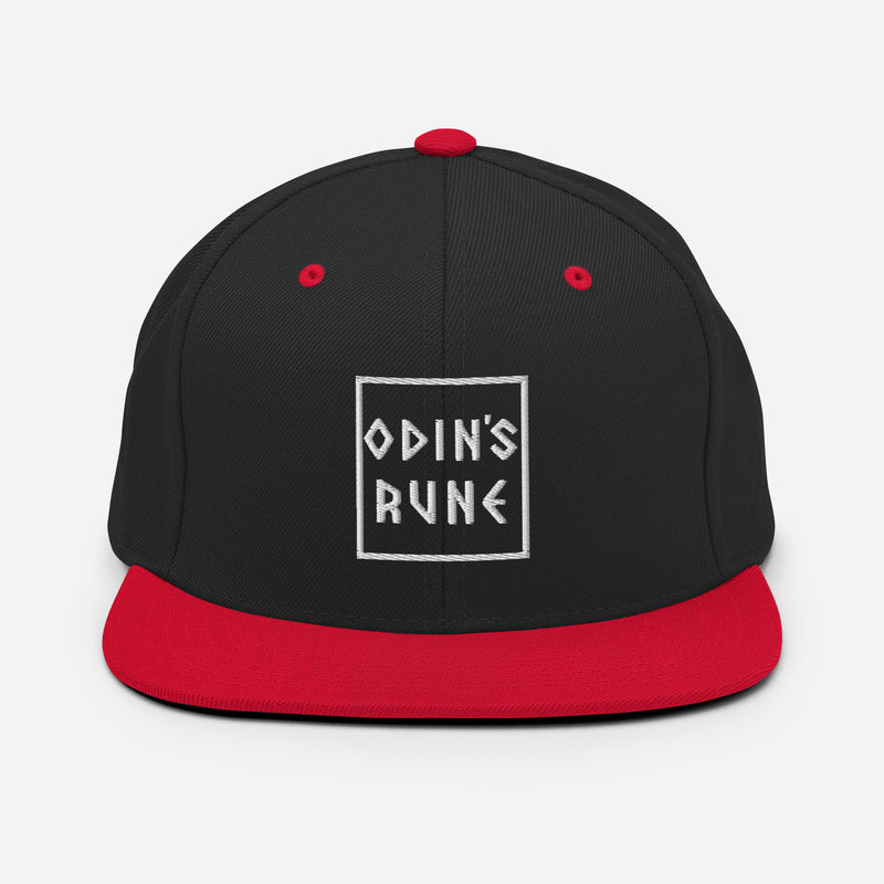 odins rune snapback hat