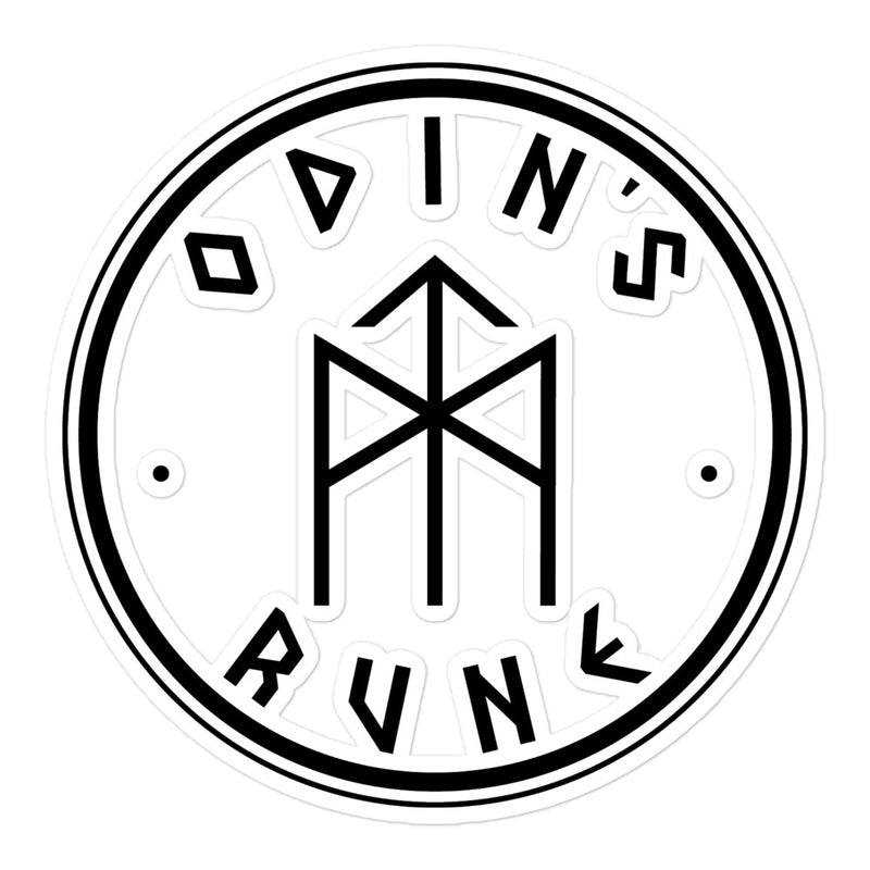 Odin's Rune Logo Sticker