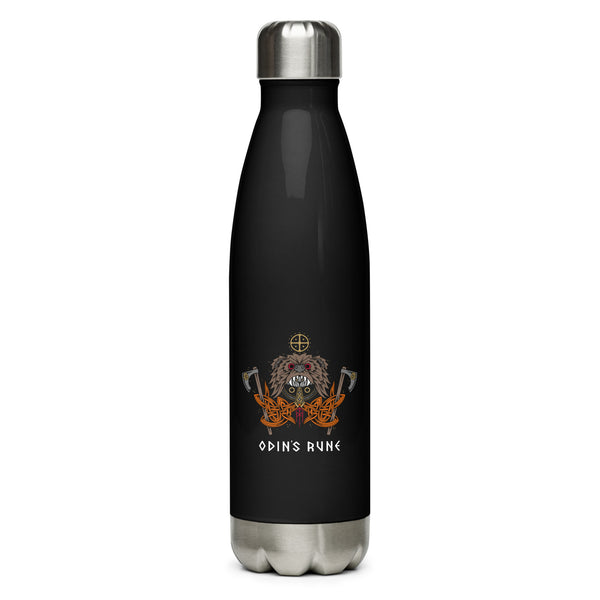 bear warrior water bottle