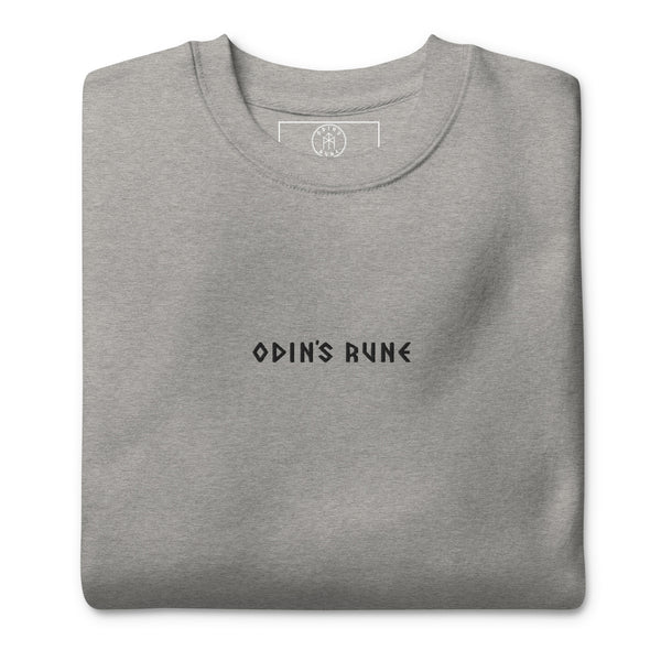 Odin's Rune Text Sweatshirt
