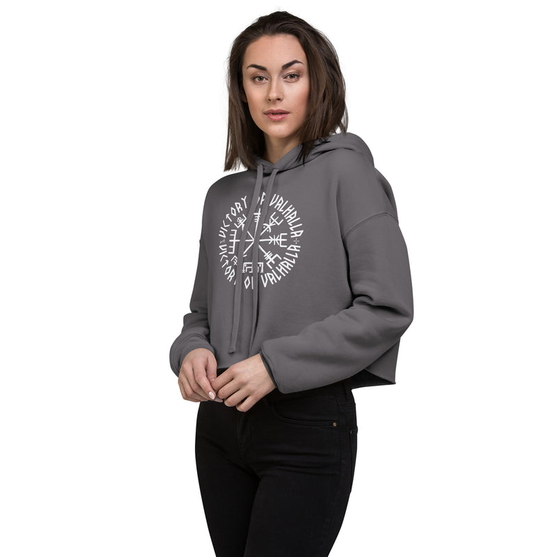 Vegvisir Cropped Hoodie